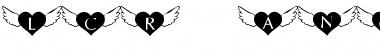 Download LCR Angelic Hearts Font Download LCR Angelic Hearts Font