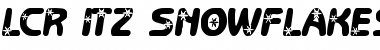 Download LCR Itz Snowflakes Font Download LCR Itz Snowflakes Font