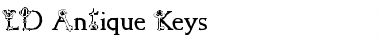 Download LD Antique Keys Font Download LD Antique Keys Font