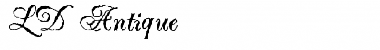 Download LD Antique Font Download LD Antique Font