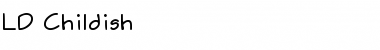 Download LD Childish Font Download LD Childish Font