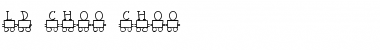 Download LD Choo Choo Font Download LD Choo Choo Font