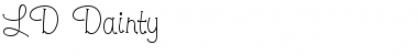 Download LD Dainty Font Download LD Dainty Font