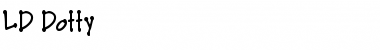 Download LD Dotty Font Download LD Dotty Font
