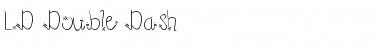 Download LD Double Dash Font Download LD Double Dash Font