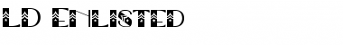 Download LD Enlisted Font Download LD Enlisted Font