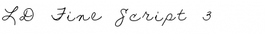 Download LD Fine Script 3 Font Download LD Fine Script 3 Font
