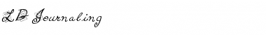 Download LD Journaling Font Download LD Journaling Font