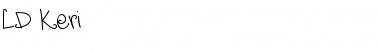 Download LD Keri Font Download LD Keri Font