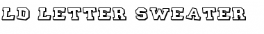 Download LD Letter Sweater Font Download LD Letter Sweater Font