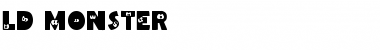 Download LD Monster Font Download LD Monster Font