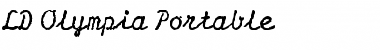 Download LD Olympia Portable Font Download LD Olympia Portable Font