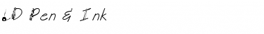 Download LD Pen & Ink Font Download LD Pen & Ink Font