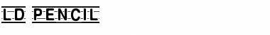 Download LD Pencil Font Download LD Pencil Font