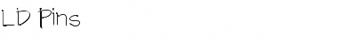 Download LD Pins Font Download LD Pins Font
