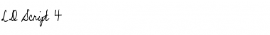 Download LD Script 4 Font Download LD Script 4 Font