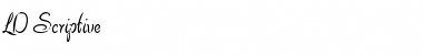 Download LD Scriptive Font Download LD Scriptive Font