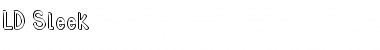 Download LD Sleek Font Download LD Sleek Font