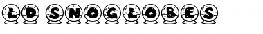 Download LD SnoGlobes Font Download LD SnoGlobes Font