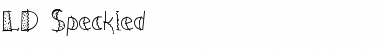 Download LD Speckled Font Download LD Speckled Font