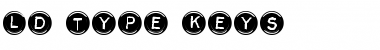 Download LD Type Keys Font Download LD Type Keys Font