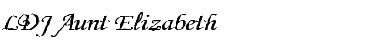 Download LDJ Aunt Elizabeth Font Download LDJ Aunt Elizabeth Font