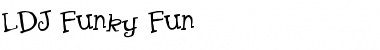 Download LDJ Funky Fun Font Download LDJ Funky Fun Font