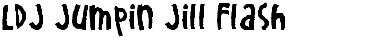 Download LDJ Jumpin Jill Flash Font Download LDJ Jumpin Jill Flash Font