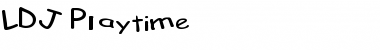 Download LDJ Playtime Font Download LDJ Playtime Font