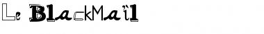 Download Le BlackMail Font Download Le BlackMail Font