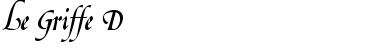 Download Le Griffe D Font Download Le Griffe D Font