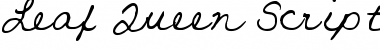 Download Leaf Queen Script Font Download Leaf Queen Script Font