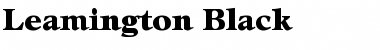 Download Leamington-Black Font Download Leamington-Black Font