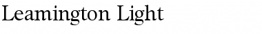 Download Leamington-Light Font Download Leamington-Light Font