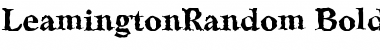Download LeamingtonRandom Font Download LeamingtonRandom Font