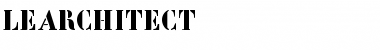 Download LeArchitect Font Download LeArchitect Font