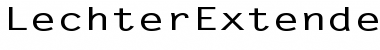 Download LechterExtended Font Download LechterExtended Font