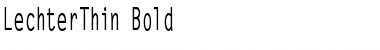 Download LechterThin Font Download LechterThin Font