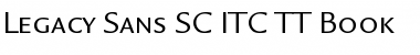 Download Legacy Sans SC ITC TT Font Download Legacy Sans SC ITC TT Font