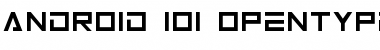 Download Android 101 Font Download Android 101 Font