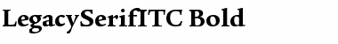 Download LegacySerifITC Font Download LegacySerifITC Font
