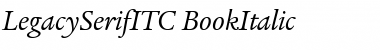 Download LegacySerifITC-Book Font Download LegacySerifITC-Book Font