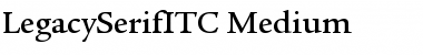 Download LegacySerifITC-Medium Font Download LegacySerifITC-Medium Font