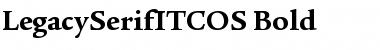 Download LegacySerifITCOS Font Download LegacySerifITCOS Font