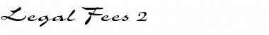 Download Legal Fees 2 Font Download Legal Fees 2 Font
