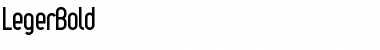 Download LegerBold Font Download LegerBold Font