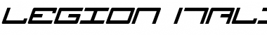 Download Legion Italic Font Download Legion Italic Font