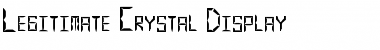 Download Legitimate Crystal Display Font Download Legitimate Crystal Display Font