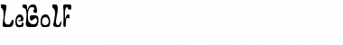 Download LeGolf Font Download LeGolf Font