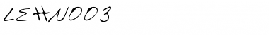 Download LEHN003 Font Download LEHN003 Font